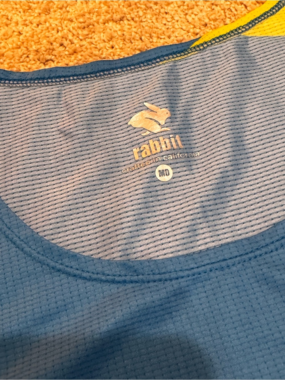 Hoka One One by Rabbit Blue Running Tee - Picture 3 of 4